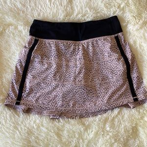 Lululemon Pace Rival Dottie Dash Skort Rare Print